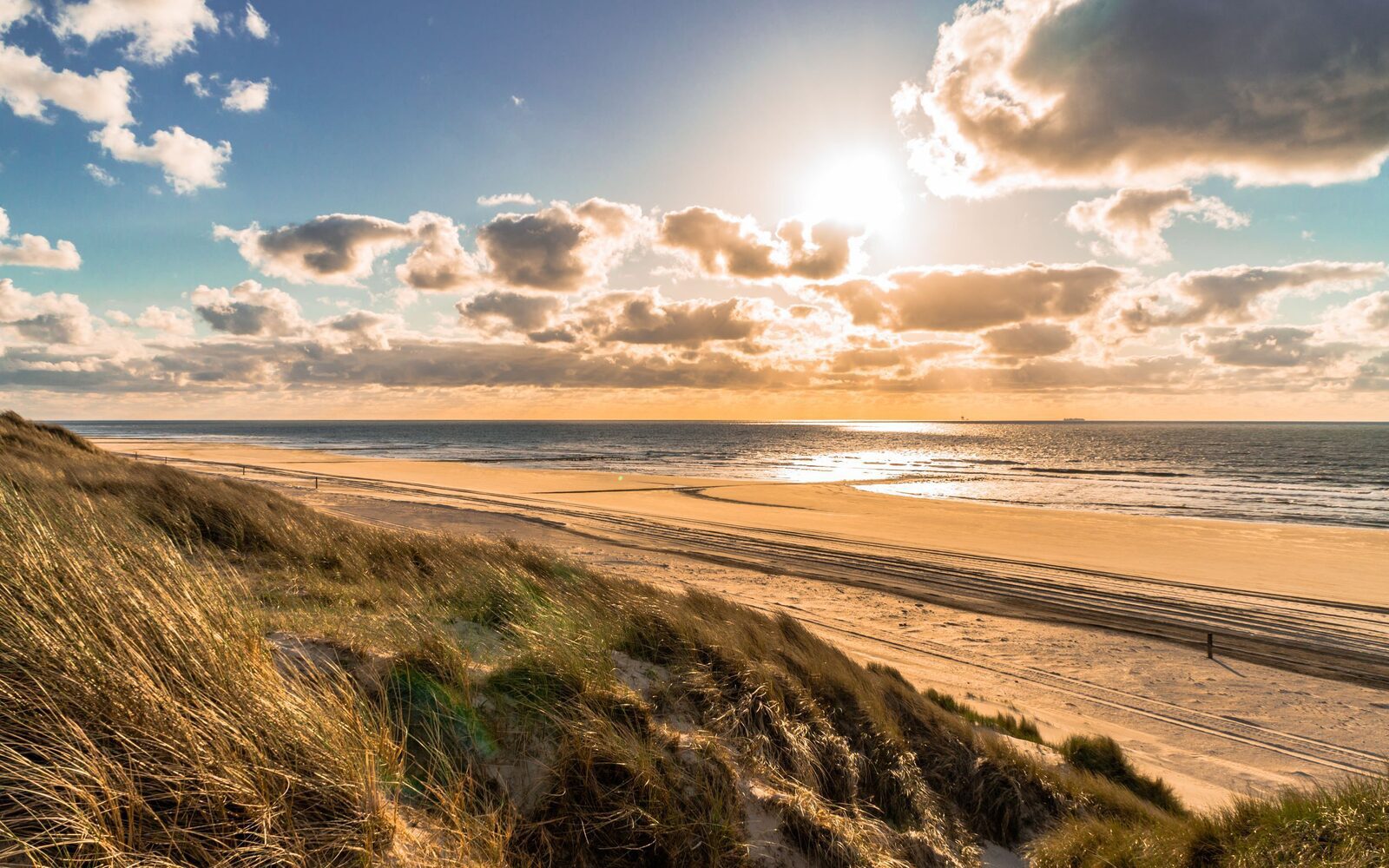 Schiermonnikoog national park landscape